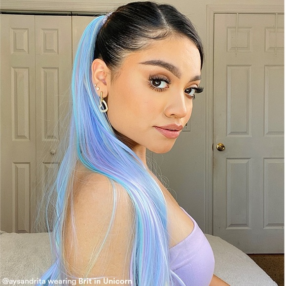 INSERT NAME HERE | Unicorn Brit Ponytail - Picture 2 of 4